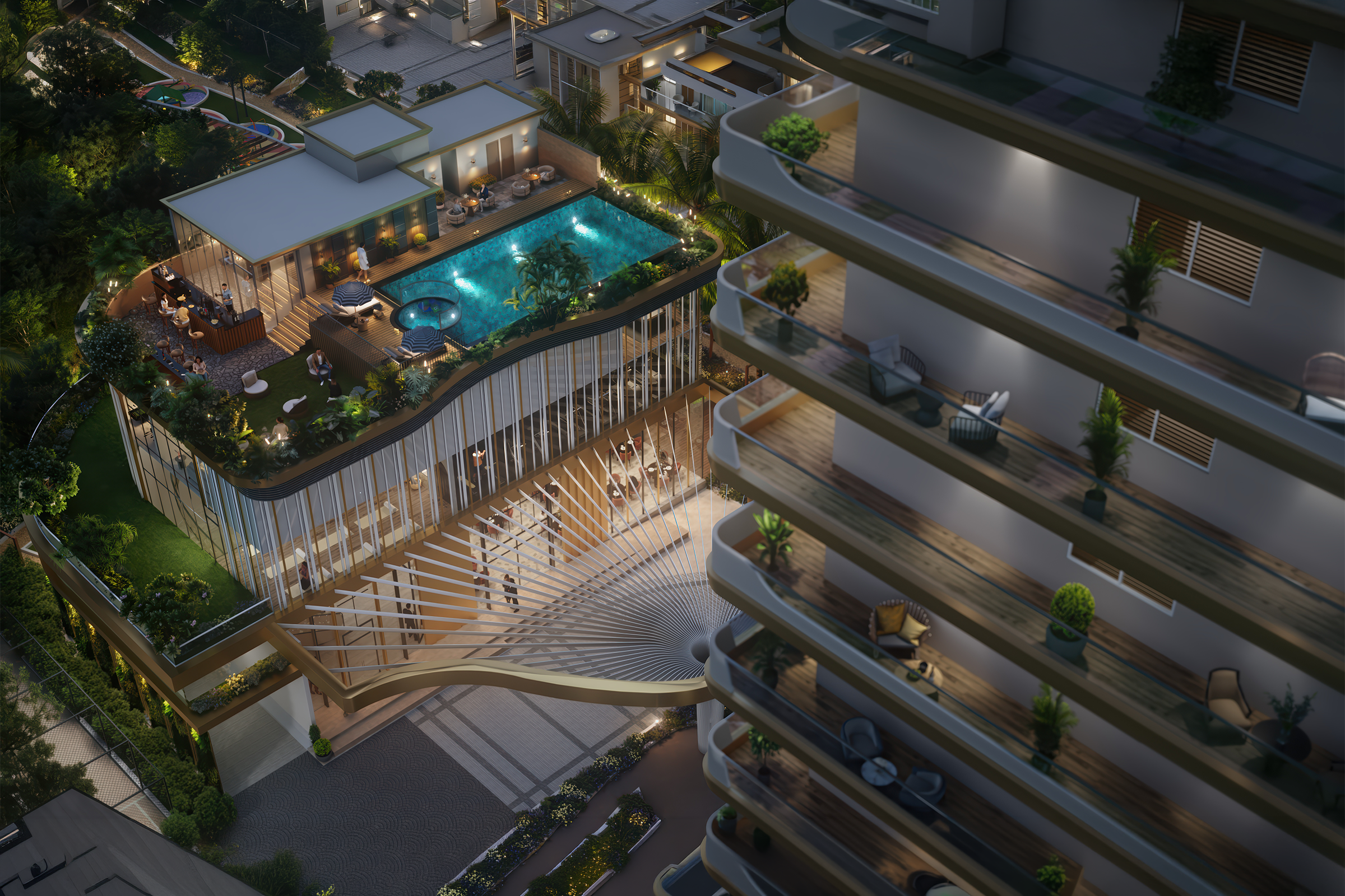 Rooftop Swimming Pool