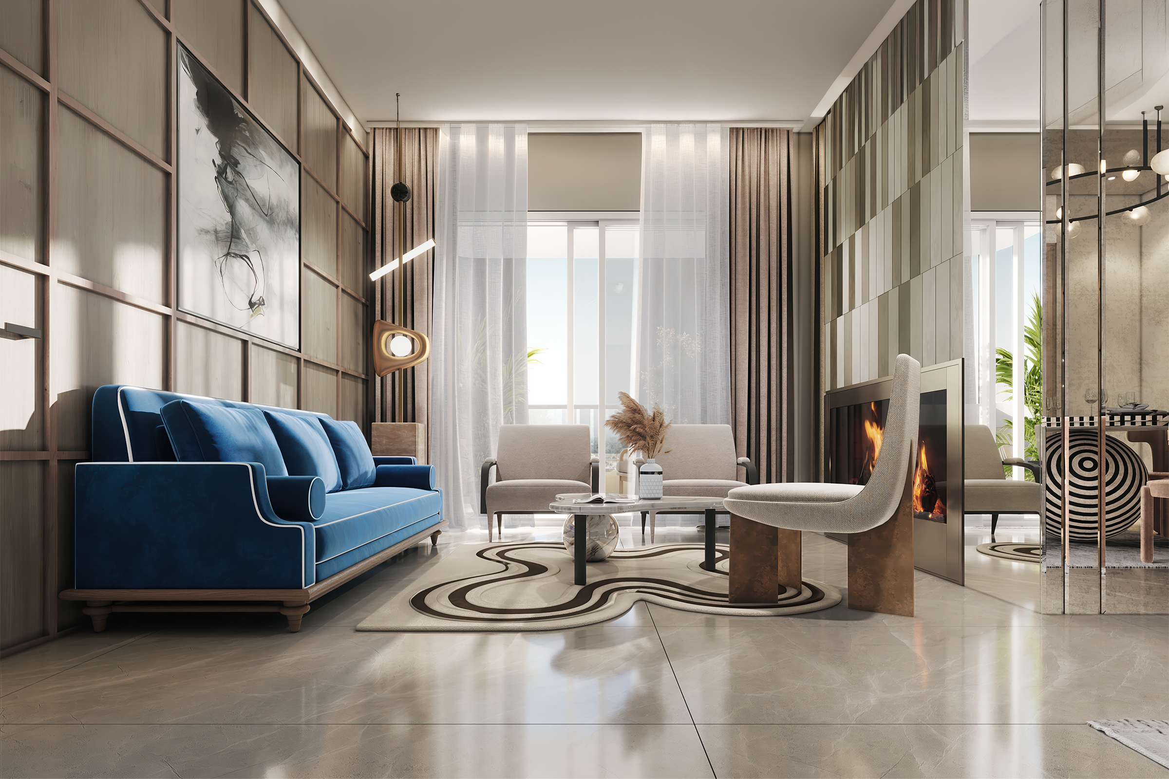 Vista Palencia — living room